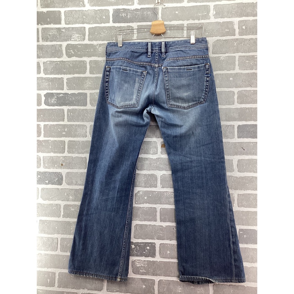 Diesel Industry Denim Division Blue Bootcut Jeans Made in Italy Size 30 Womens - Picture 4 of 6